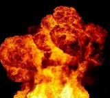 Fire accident in Hyderabad puppalaguda