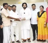 Tamil Nadu Telugu Peoples Foundation representatives meets Pawan Kalyan