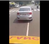 Kerala police fined a car owner who did not make way for ambulance