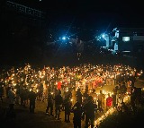 Meitei group holds candlelight march condemning killing of six women & children