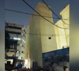 Demolition of tilted Gachibowli building