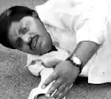 Man seriously injured in road accident people enjoyed with taking videos