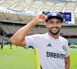 Nitish Kumar Reddy elated after receiving Team India official cap from Virat Kohli