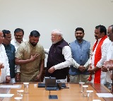 Telangana MPs and MLAs from BJP meet PM Modi
