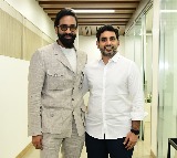 Manchu Vishnu met AP minister Nara Lokesh