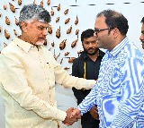 Swedish NRI Spends a Day with Andhra Pradesh CM