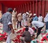 Searches in Stella ship in Kakinada