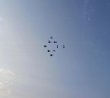 IAF Air Show enthralled at Hussain Sagar in Hyderabad