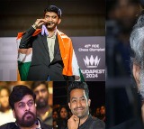 World Champion Gukesh Receives Overwhelming Praise from Film Celebrities