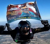Ticket Bookings Open in the US: Fan Skydives Displaying ‘Game Changer’ Poster