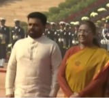 Sri Lankan President receives ceremonial welcome at Rashtrapati Bhavan