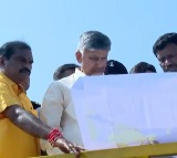 Andhra Pradesh CM Chandrababu Inspects Polavaram Construction Works