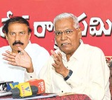 CPI Leader D Raja Press Meet Vijayawada