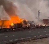 5 Dead 35 Hurt In Huge Jaipur Fire As 2 Trucks Collide Outside Petrol Pump