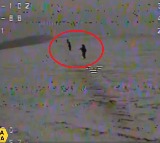 Scared North Korean Soldiers Run As Ukraine Drones Chase Them