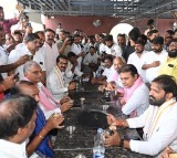 KTR Drives with Harish Rao as Co-Passenger in a Land Cruiser
