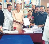 A woman farmer donated land for the construction of Gurukula school building
