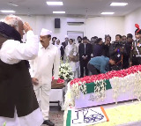Congress bids adieu to its gentle statesman Dr Manmohan Singh at party HQ