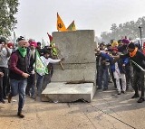 Punjab Bandh Farmers Block Roads Traffic Hits