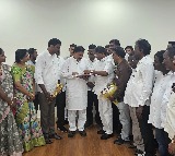 AP JAC Union Leaders Meet Minister Nadendla Manohar
