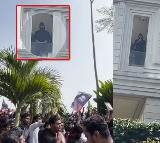 Ram Charan’s Residence Buzzing with Fans; Video Goes Viral!