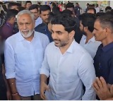 Minister Nara Lokesh Visits Naravaripalle with Family