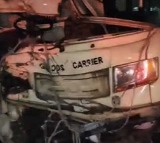 nasik road accident Eight people dead