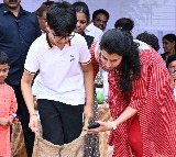 Nara Devansh enjoys village games in Naravaripalle