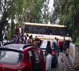 APSRTC Bus Collides with Wall on Tirumala Ghat Road