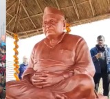 Mulayam Singh statue in Maha Kumbh