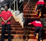 Nitish Kumar Reddy Climbs Tirumala Steps on His Knees – Video Goes Viral