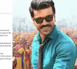 Ram Charan Pens Emotional Letter to Fans: "Game Changer Will Always Hold a Special Place in My Heart"