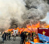 Fire breaks out at Maha Kumbh Mela venue after ‘gas cylinder explosion’