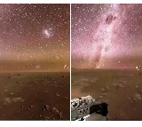 Nasa rover Footage of night on Mars