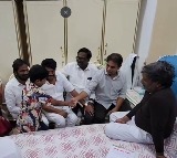 KTR Visits Padma Rao Goud After Heart Attack