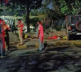 Car accident in Banjara Hills