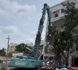Hydra demolishes walls in Medchal