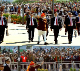 PM Modi breaks protocol, walks down Kartavya Path to greet people