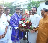 Union Minister Kishan Reddy Visits Balakrishna’s Residence to Congratulate Him