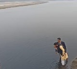 Haryana CM Nayab Saini takes sip from Yamuna amid poisoning claim