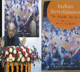 HM Amit Shah releases 'Indian Renaissance: The Modi Decade' book