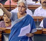 Finance Minister Nirmala Sitharaman Presents Economic Survey in Lok Sabha