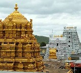 Plane circled above Tirumala temple