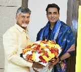 Sonu Sood Gifts Four Ambulances to AP Government, Meets CM Chandrababu Naidu
