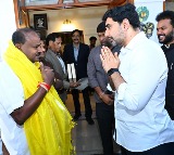 Nara Lokesh Meets Union Minister Kumaraswamy, Expresses Gratitude for Steel Plant Support