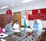 AP Minister Dola Sri Bala Veeranjaneya Swamy Meets Union Minister Veerendra Kumar