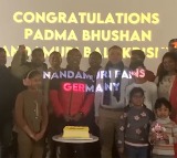 Fans in Germany celebrates Padma Bhushan for NBK