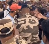 Virat Kohli Hugs Fan After Entering Bhubaneswar Airport Video goes Viral