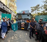 Nitin Gadkari flags off India’s 1st ‘Road Train’ for long-haul transportation