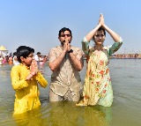 Nara Brahmani Shares Experience of Sacred Bath at Maha Kumbh Mela